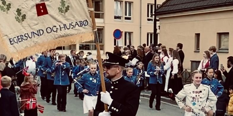 Bilde/illustrasjon om # Eigersund og Husabø Skolekorps #